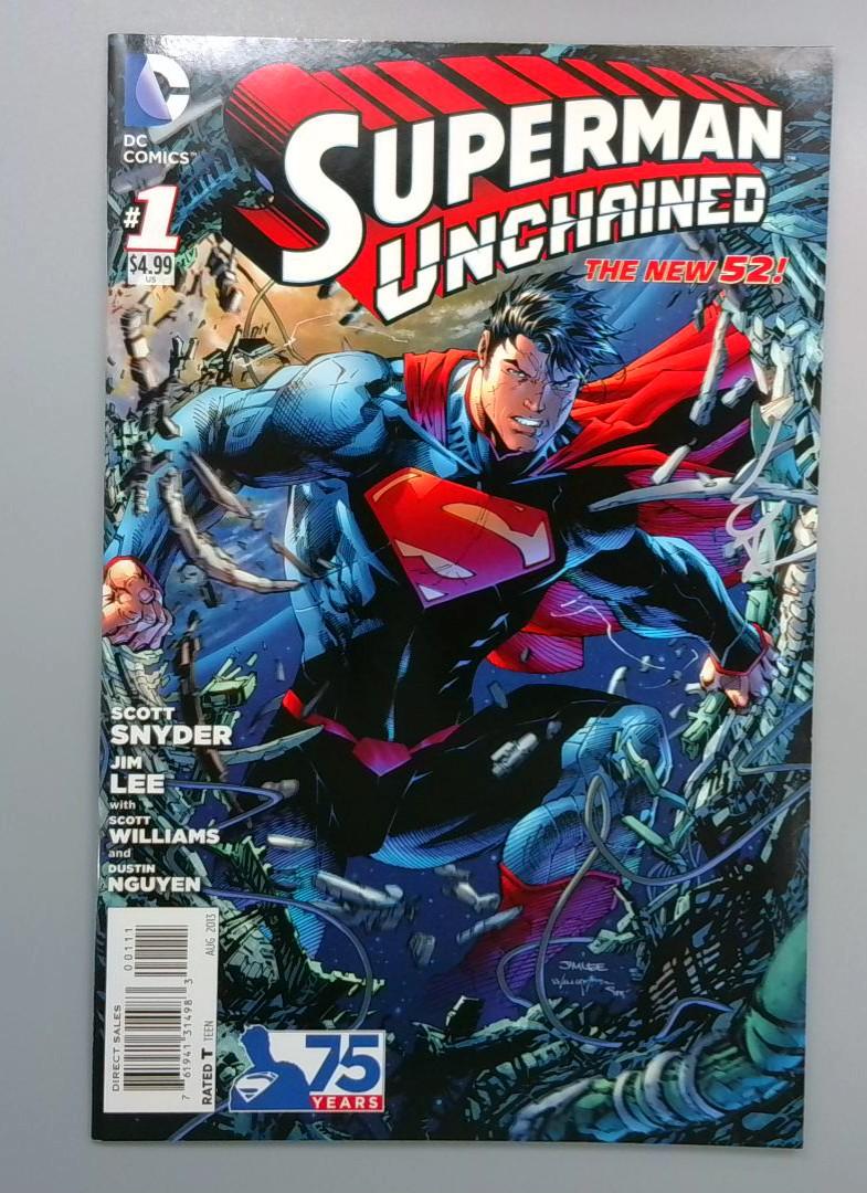 Superman Unchained #1, NM The New 52!, DC Comics, 2013