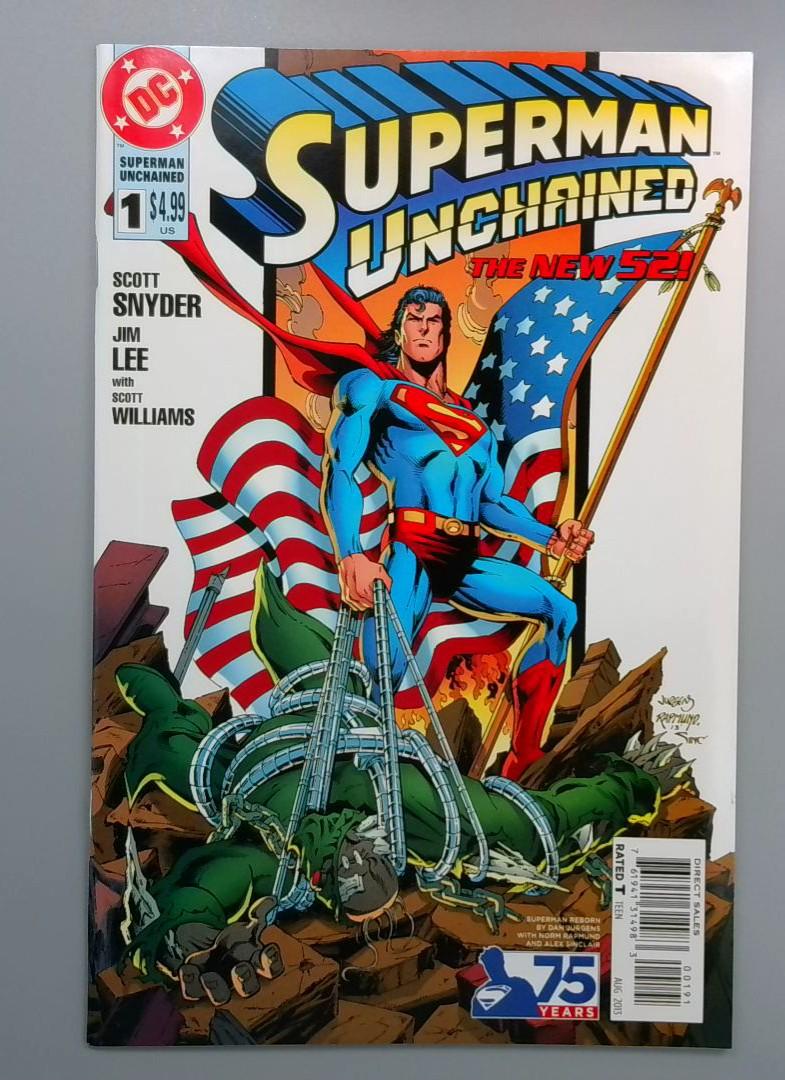 Superman Unchained #1, NM The New 52, DC Comics, 2013