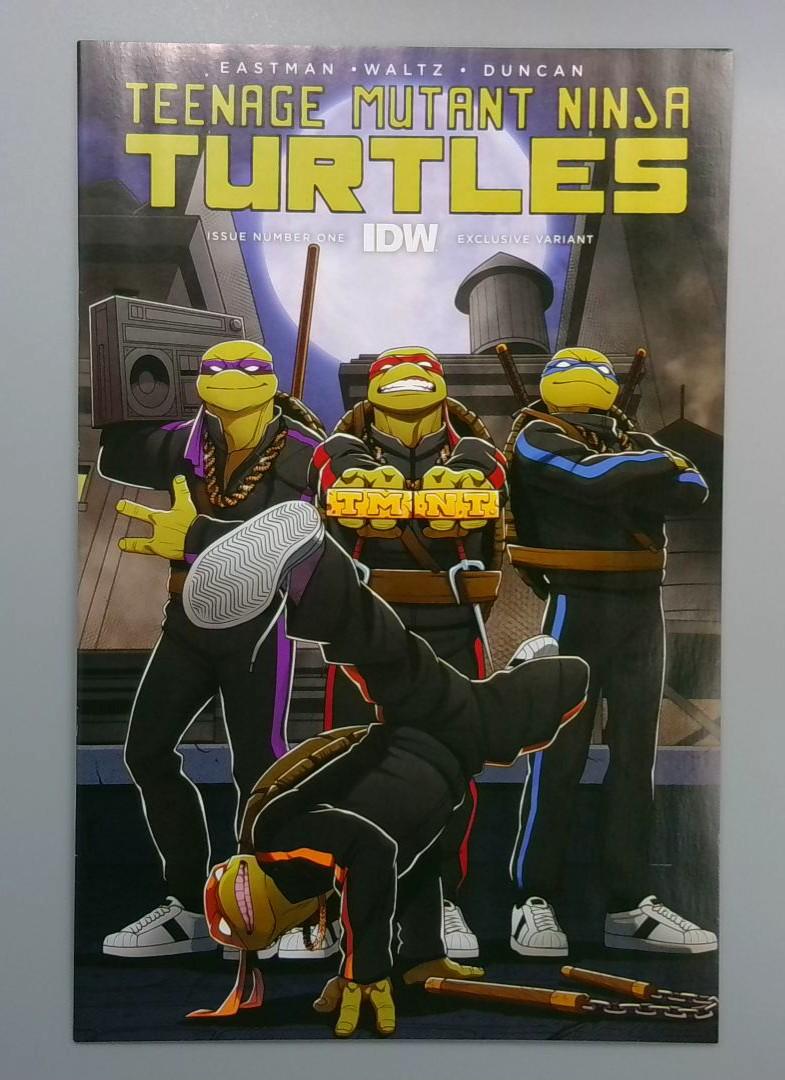 Teenage Mutant Ninja Turtles #1, NM IDW Exclusive Variant, IDW