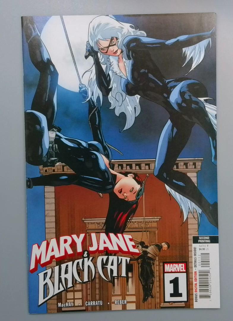Mary Jane & Black Cat #1, NM 2nd Print Variant Marvel, 2024