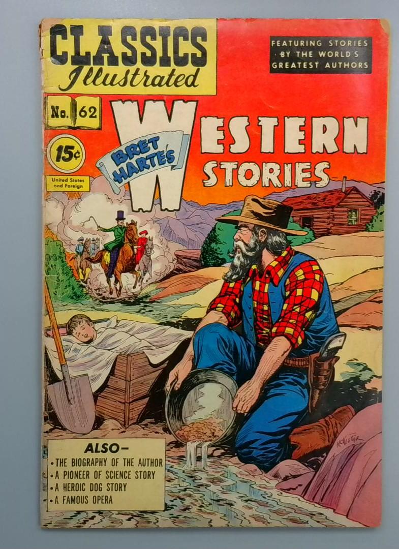 Classics Illustrated #62: Western Stories, Gilberton Co., 1949