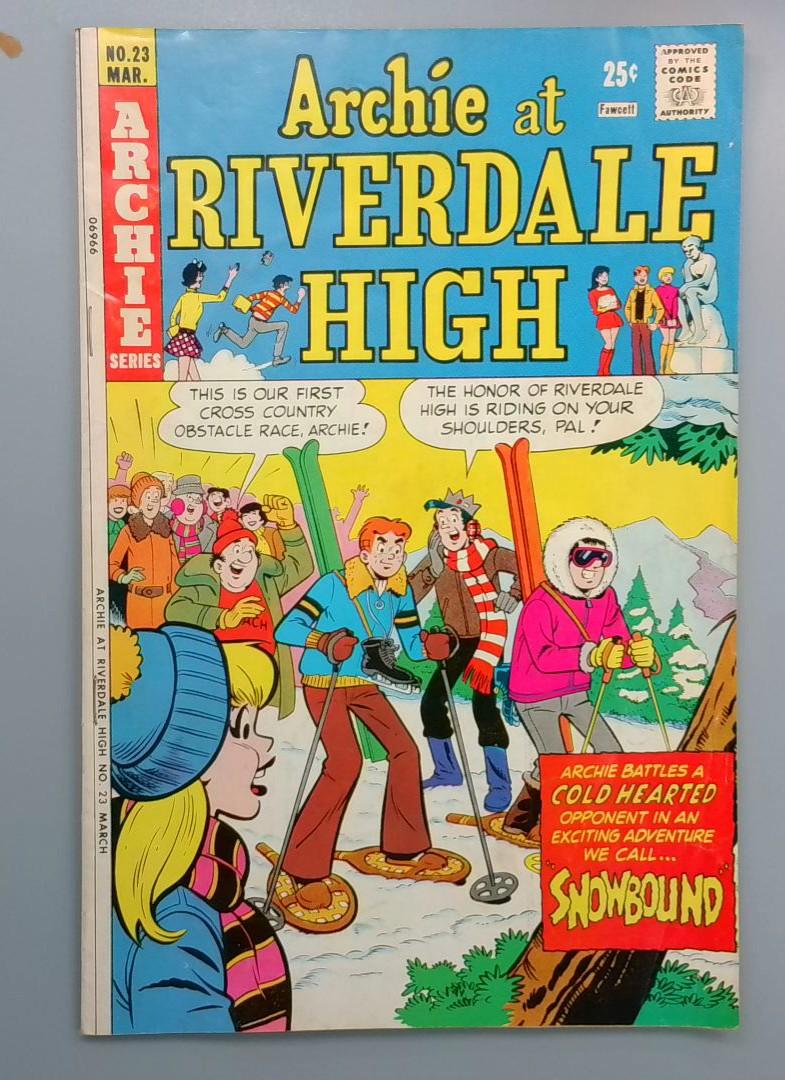 Archie at Riverdale High #23, VG Archie Series, 1975
