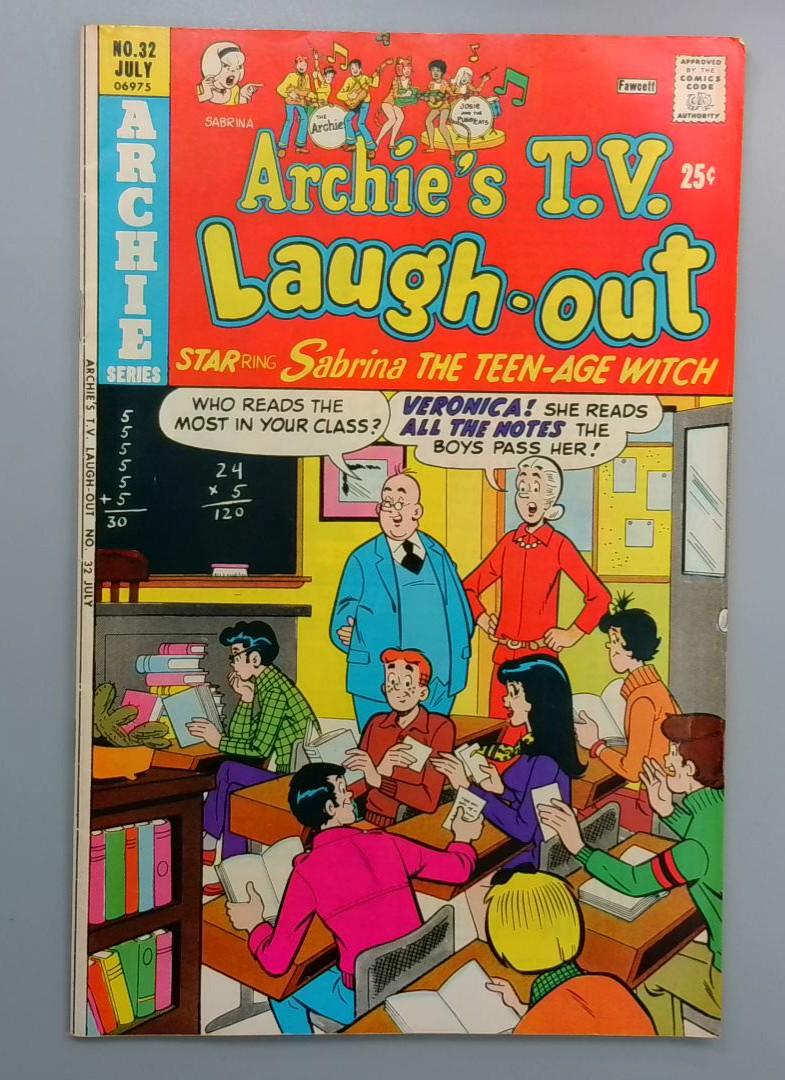 Archie's T.V. Laugh-out #32, FN- Sabrina the Teen-Age Witch, July, 1968