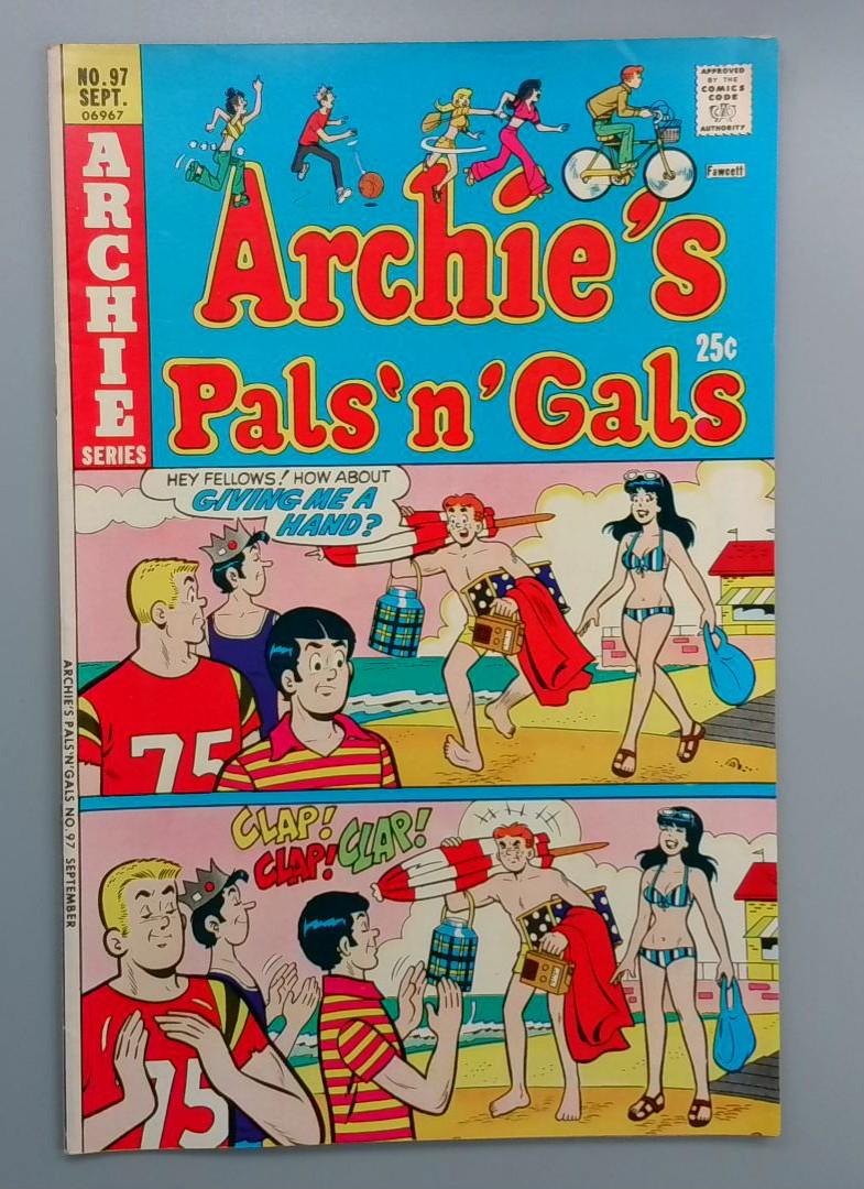 Archie's Pals 'n' Gals #97, FN+ Archie Series, September 1967