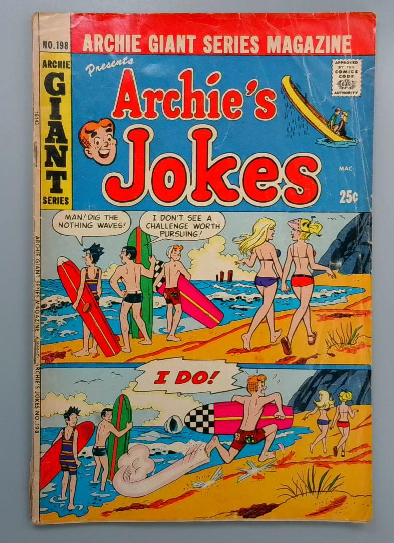 Archie Giant Series Magazine #198 VG, 1975