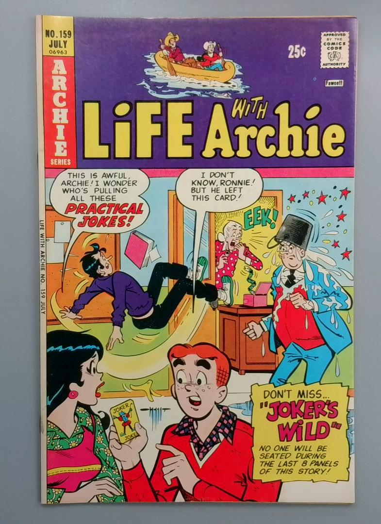Life with Archie #159, FN Archie Series, July 1975
