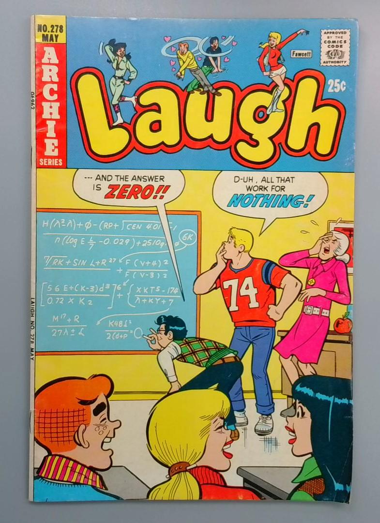 Laugh #278, FN- Archie Series, 1975