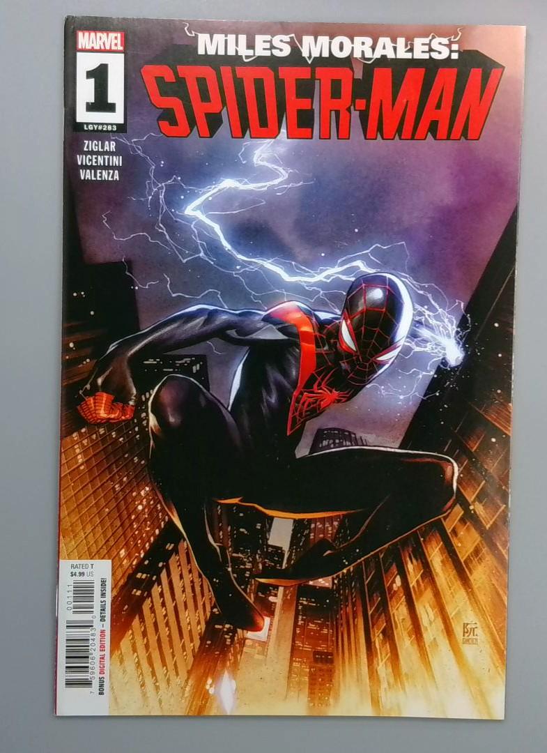 Miles Morales: Spider-Man #1, NM Marvel Comics, 2022
