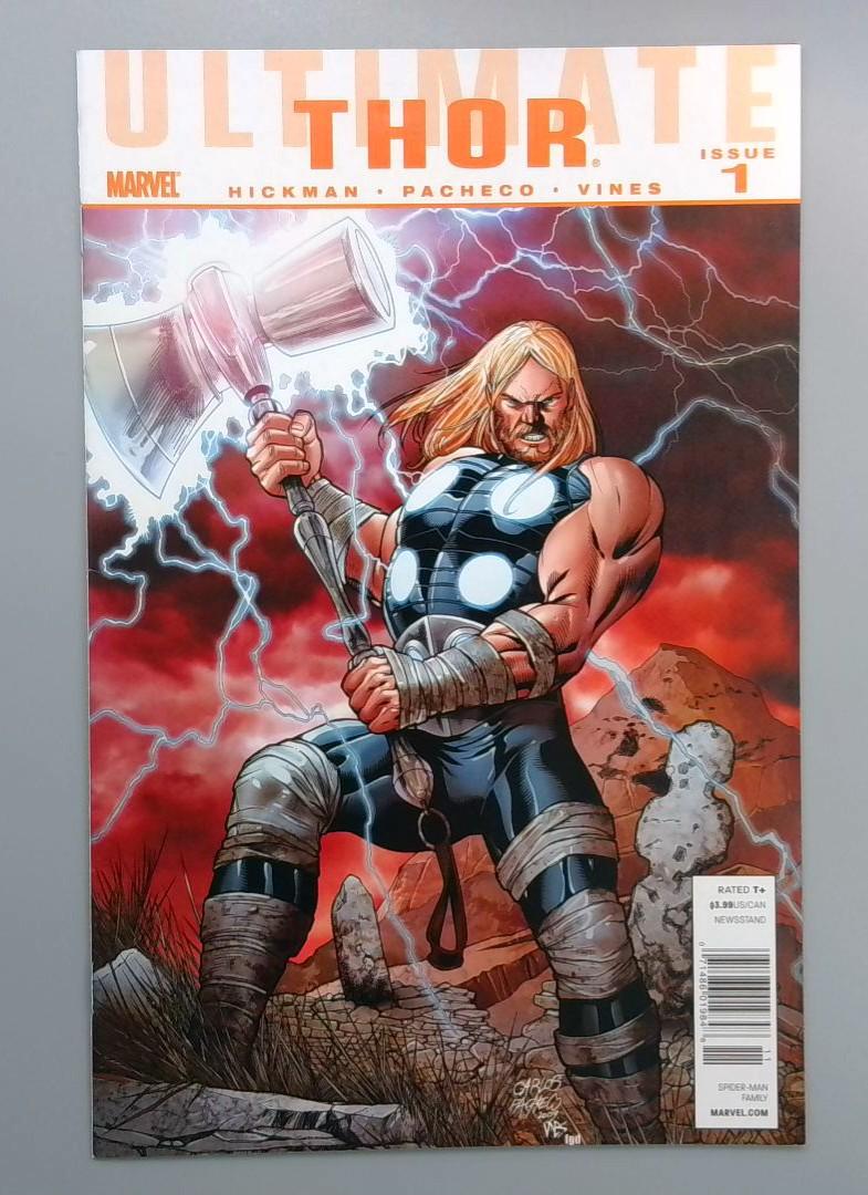 Ultimate Thor #1, VF+ Marvel Comics, 2010