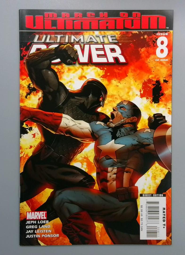 Ultimate Power #8, NM Marvel Comics, 2007