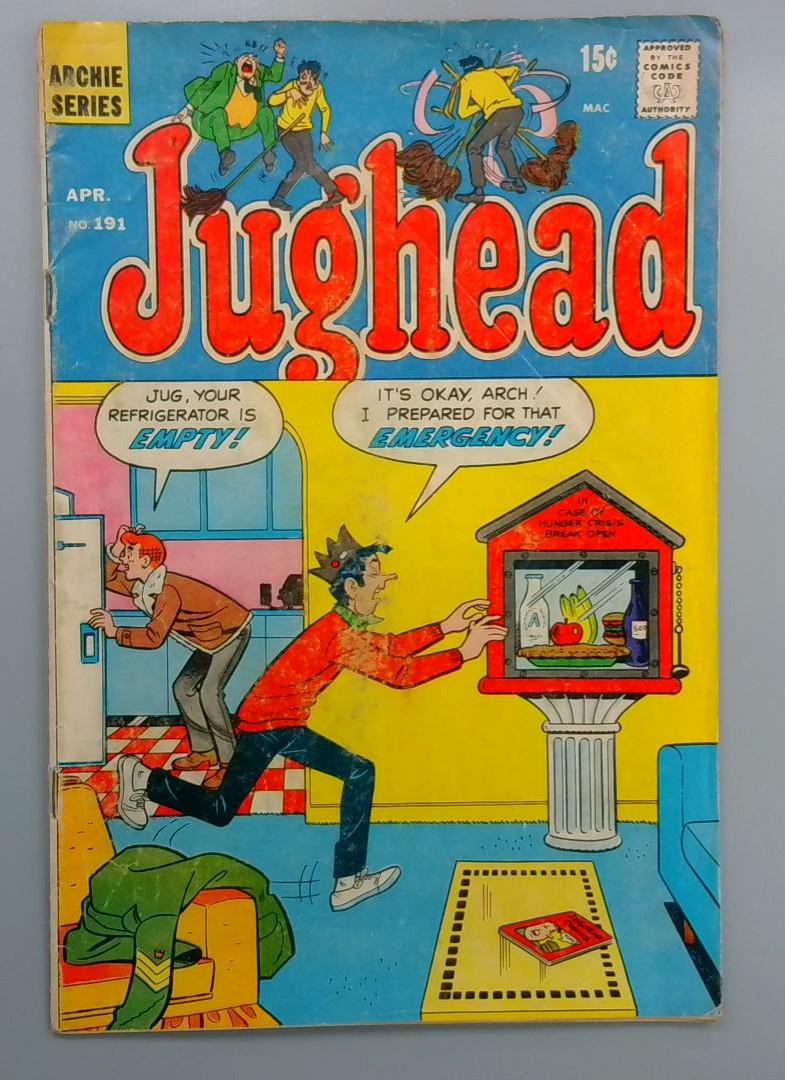 Jughead #191, Archie Series, April 1972