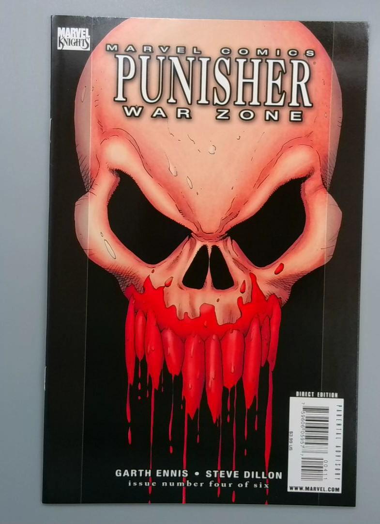 Punisher: War Zone #4, NM Marvel Knights, 2008