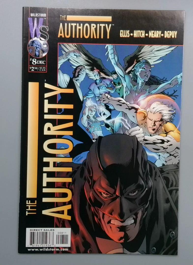 Authority #8, NM Wildstorm, Dec 1998