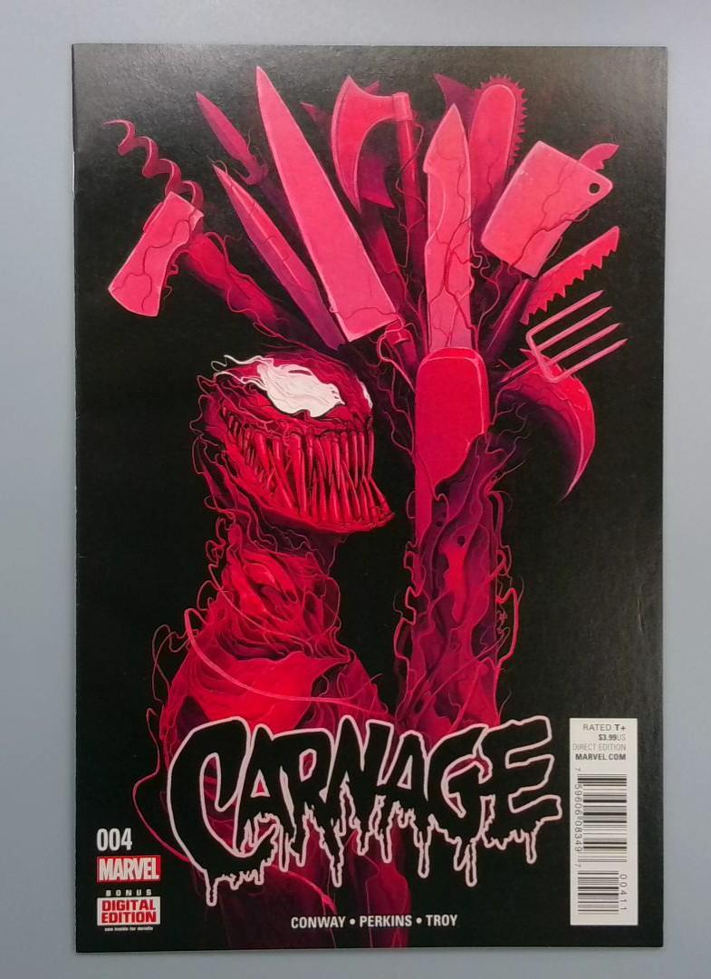 Carnage #4, NM Marvel, 2015