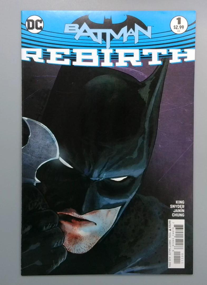 Batman: Rebirth #1, NM DC Comics, 2016