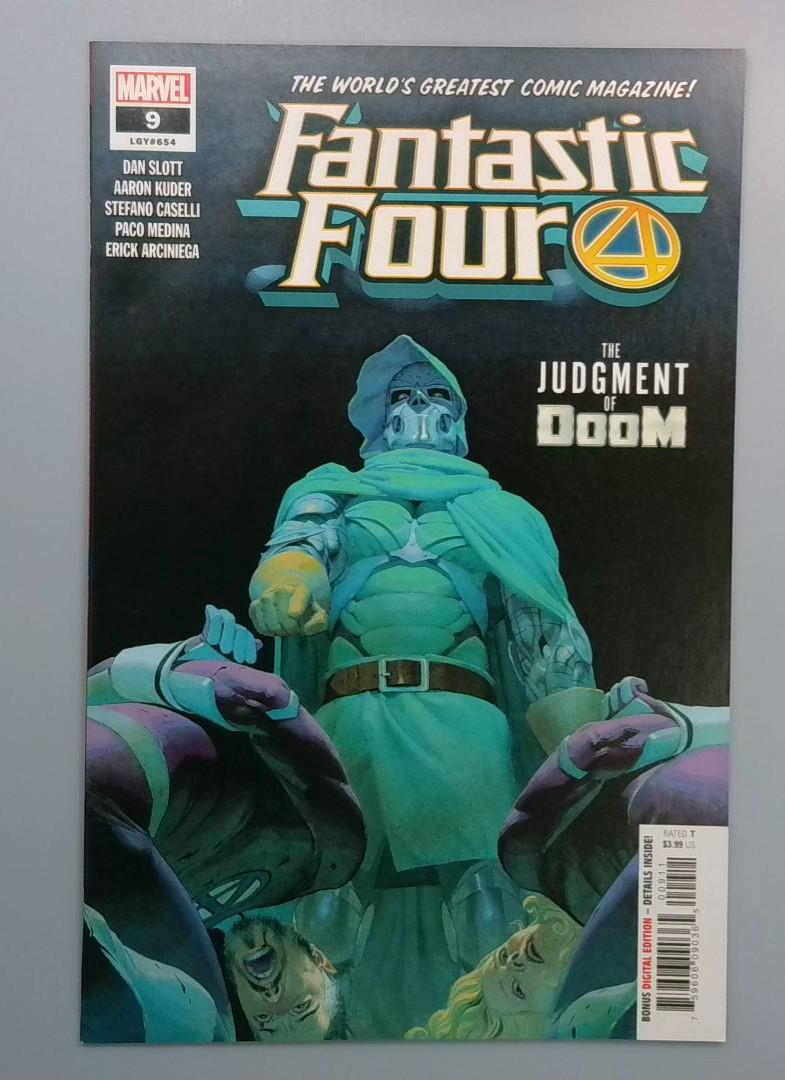 Fantastic Four #9, NM- The Judgment of Doom, Marvel, 2019