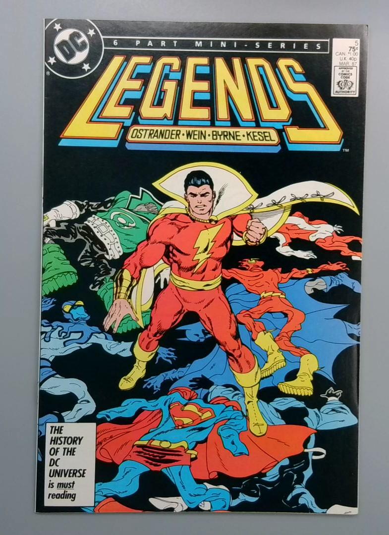 Legends #1, NM- 6 Part Mini-Series, DC Comics, 1986 