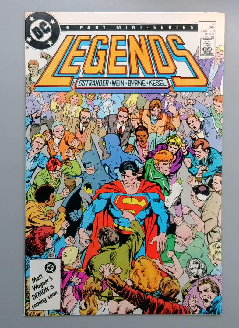 Legends #3, VF/NM DC Comics, 1987