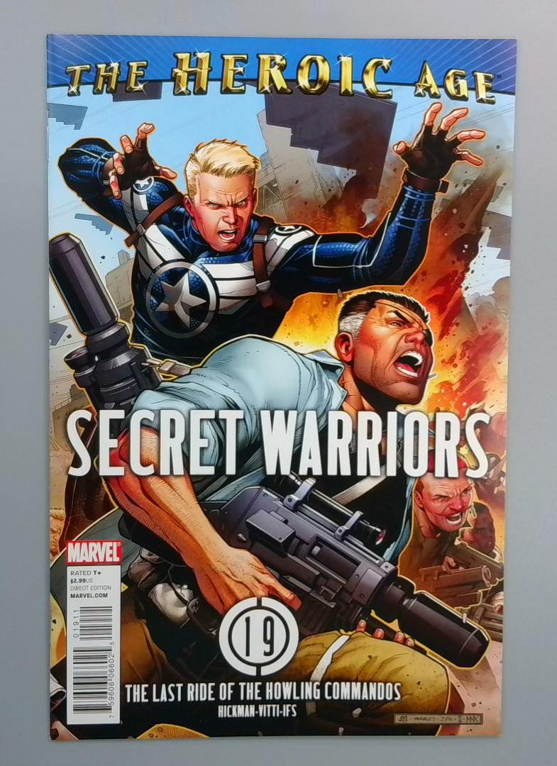 Secret Warriors #19, The Last Ride of the Howling Commandos, Marvel, 2010
