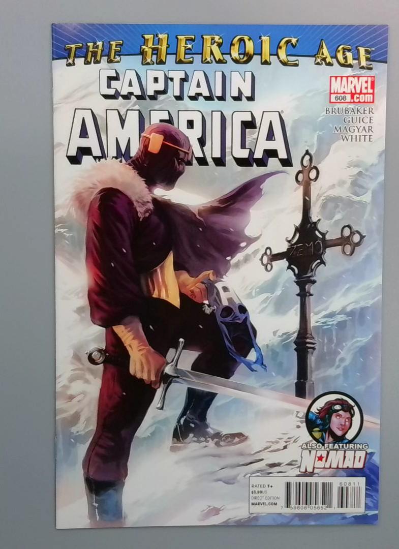 Captain America #608, NM The Heroic Age, Marvel, 2011
