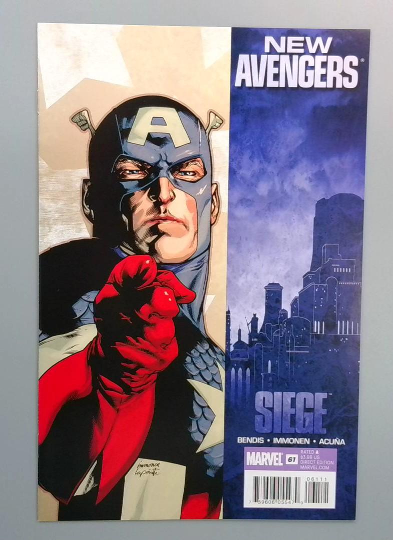 New Avengers #61, NM Siege, Marvel, January 2010