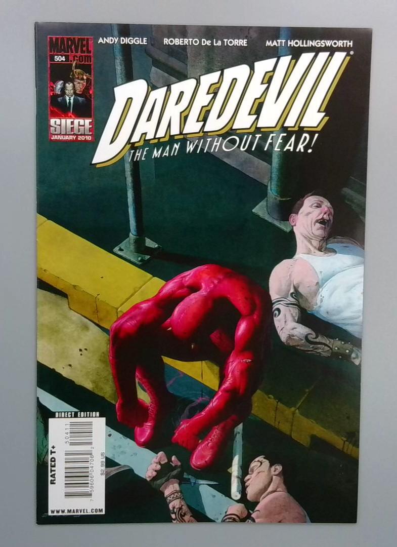 Daredevil #504, Siege Storyline, Marvel, January 2010