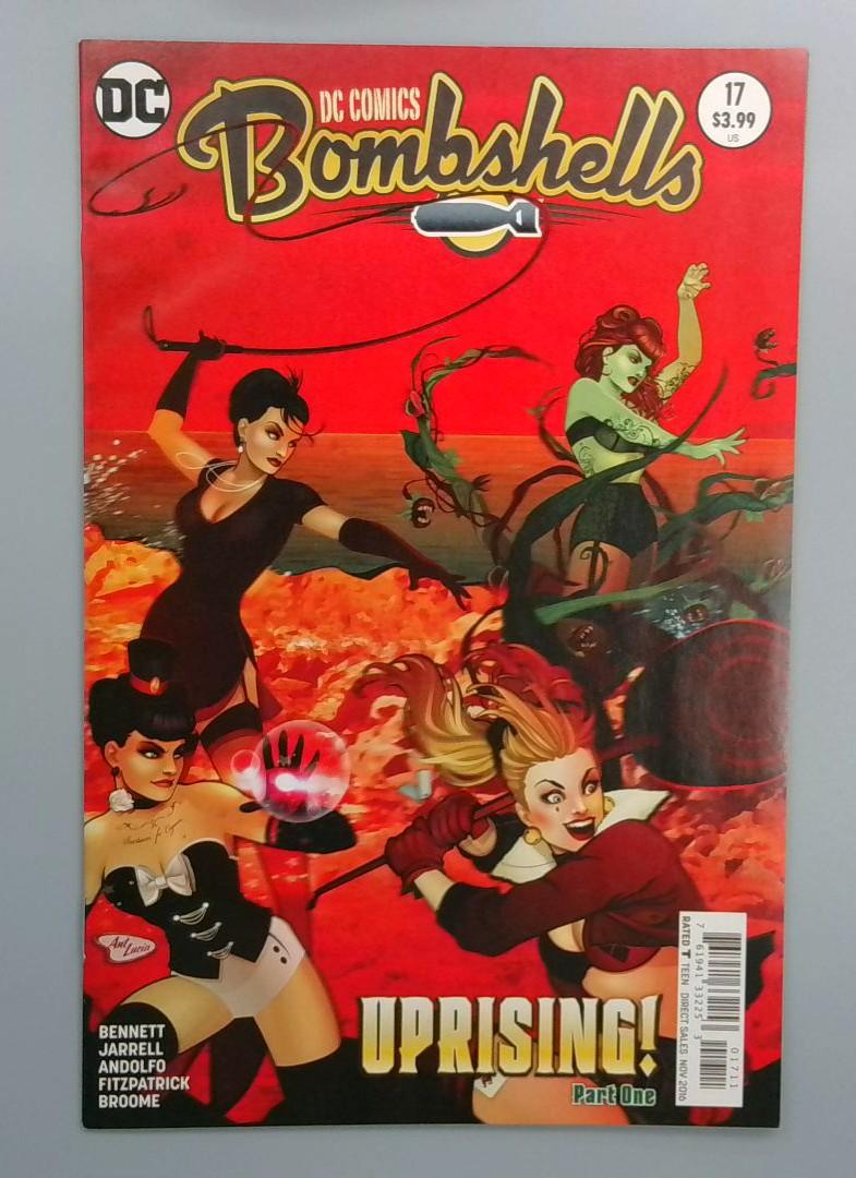 Bombshells #17, VF Uprising Part One, DC, 2016