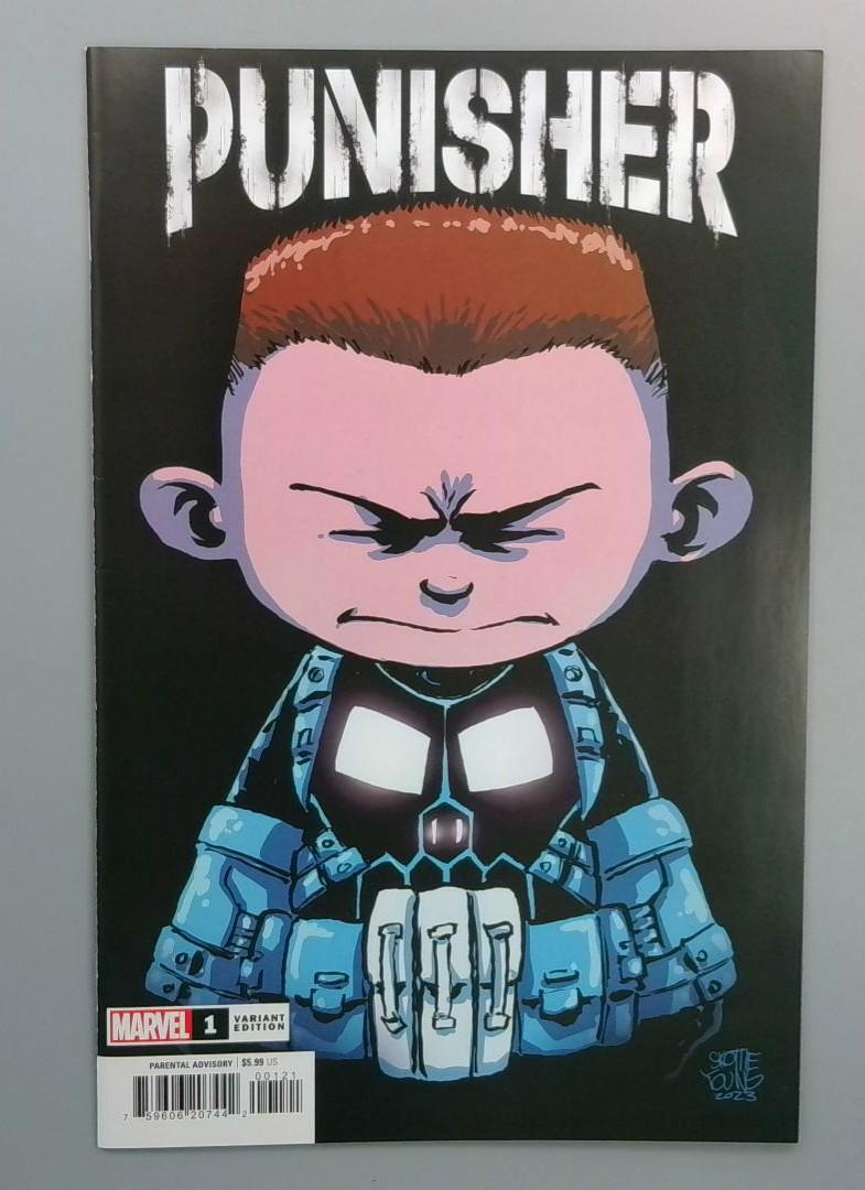 Punisher #1, NM Skottie Young Variant Marvel, 2024