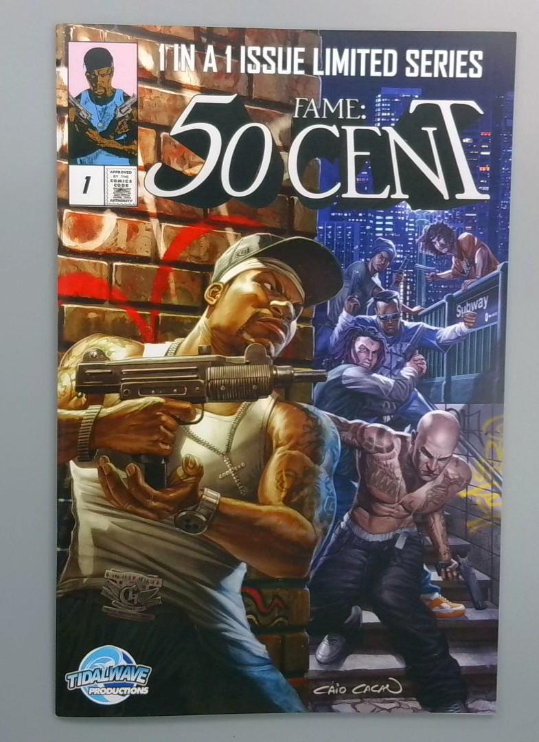 Fame: 50 Cent #1, NM Limited Series, Tidal Wave Productions, 2009