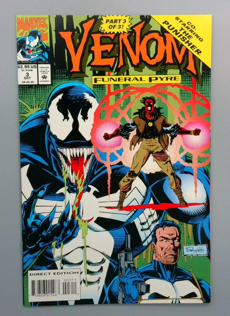 Venom: Funeral Pyre #3, NM Marvel Comics, 1993