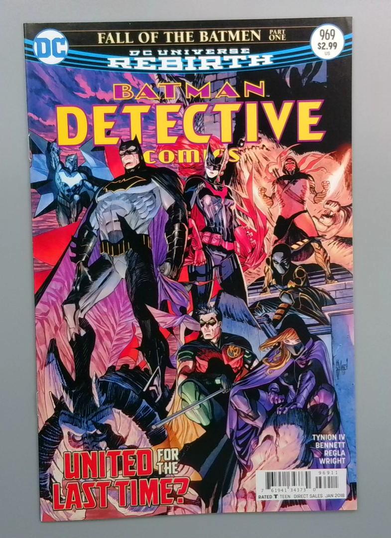 Detective Comics #969, NM Fall of the Batmen Part One, DC Comics, January 2018