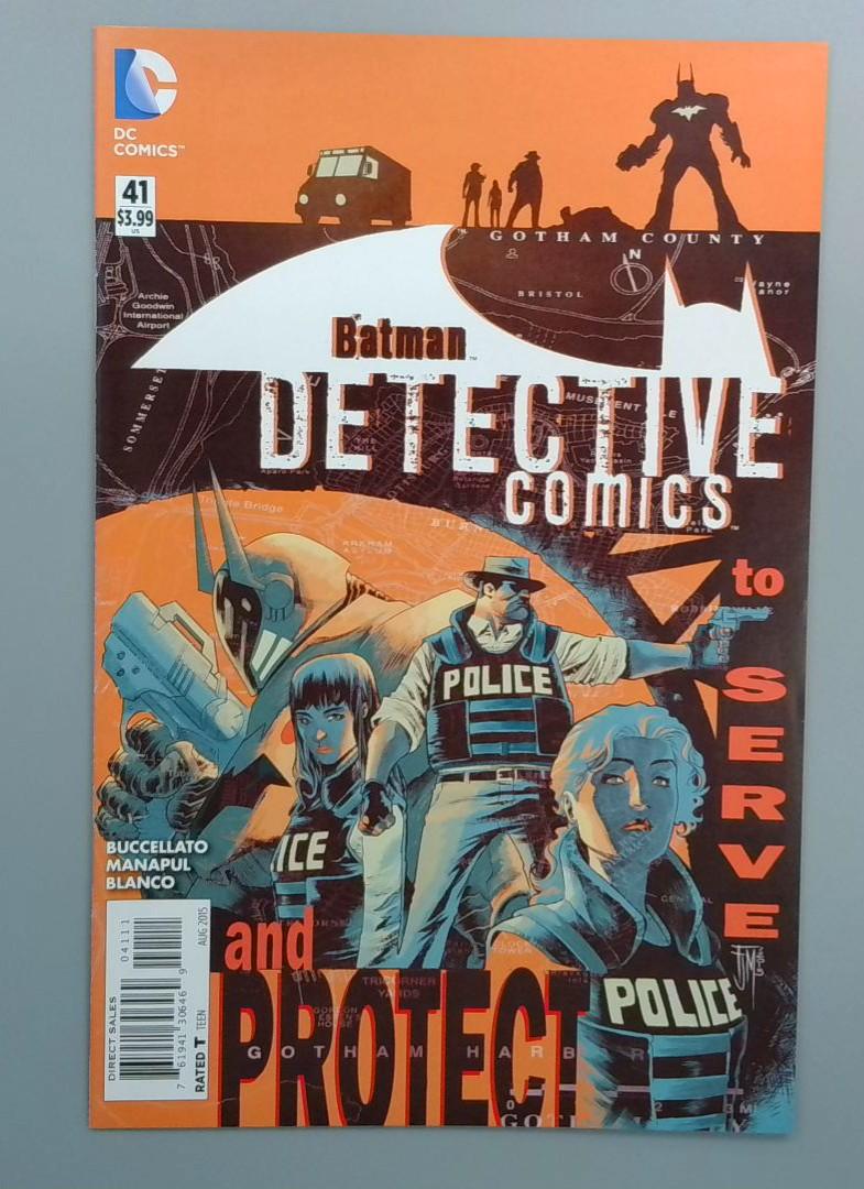 Detective Comics #41, To Serve and Protect, DC Comics, 2015