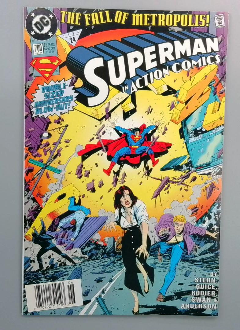 Action Comics #700, NM Newsstand DC Comics 1994