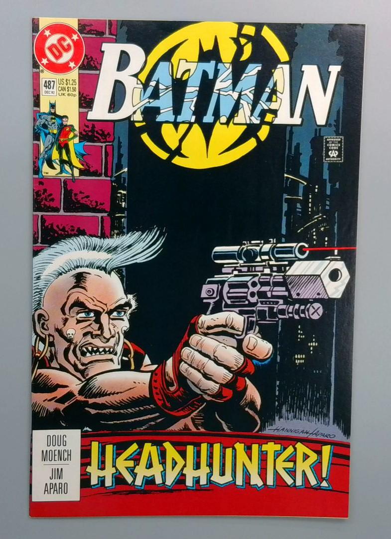 Batman #487, Headhunter!, DC Comics, 1992