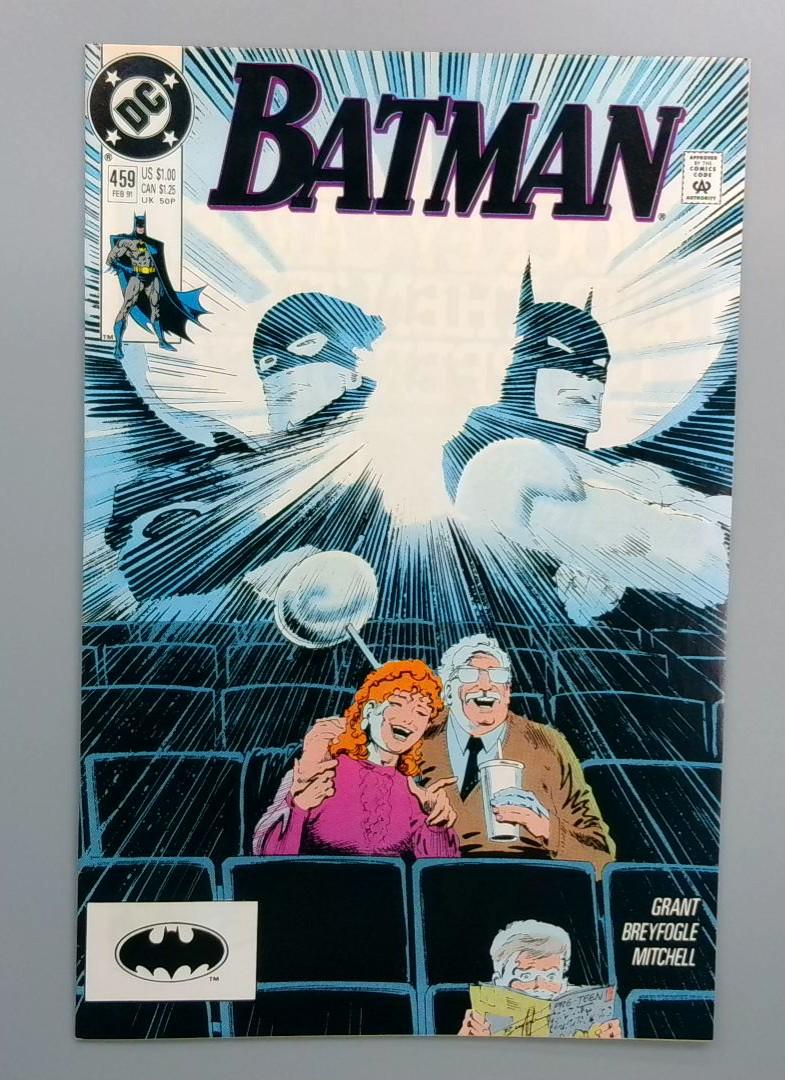 Batman #459, NM- DC Comics, 1990