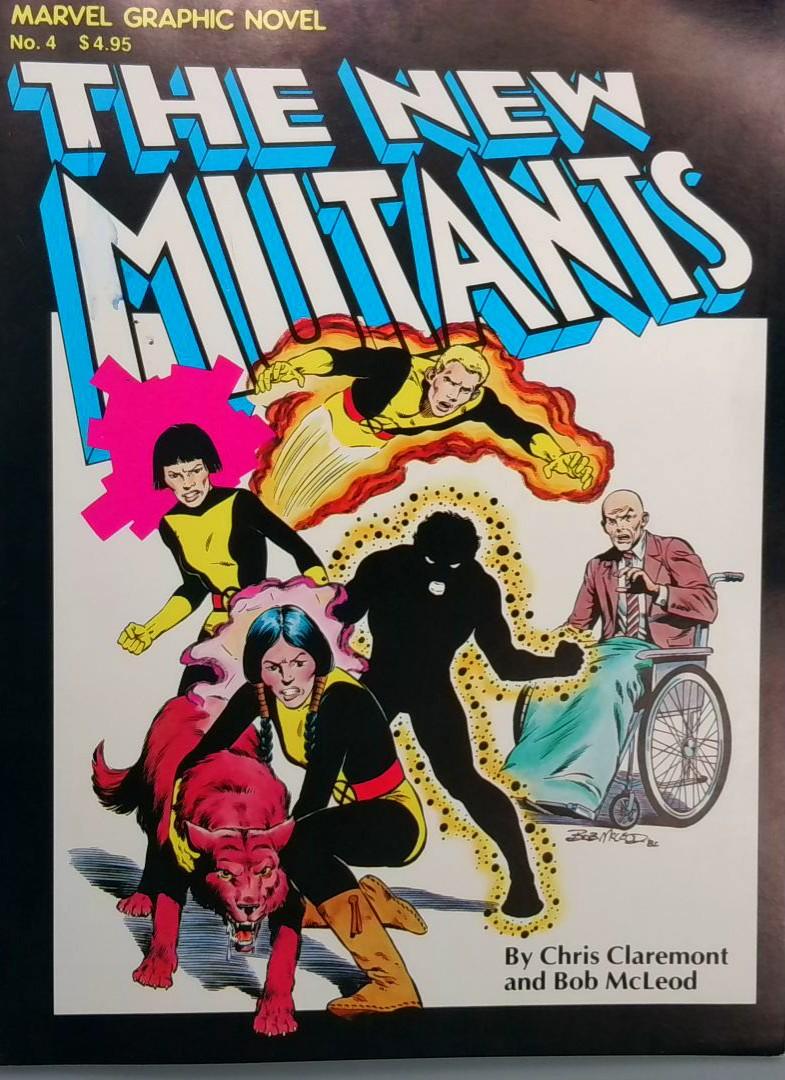 Marvel Graphic Novel #4, FN 1st New Mutants First Print Marvel Comics, 1982