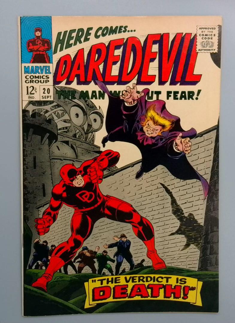 Daredevil #20 FN+ 1st Gene Colan Issue (Read Description) Marvel Comics, 1966