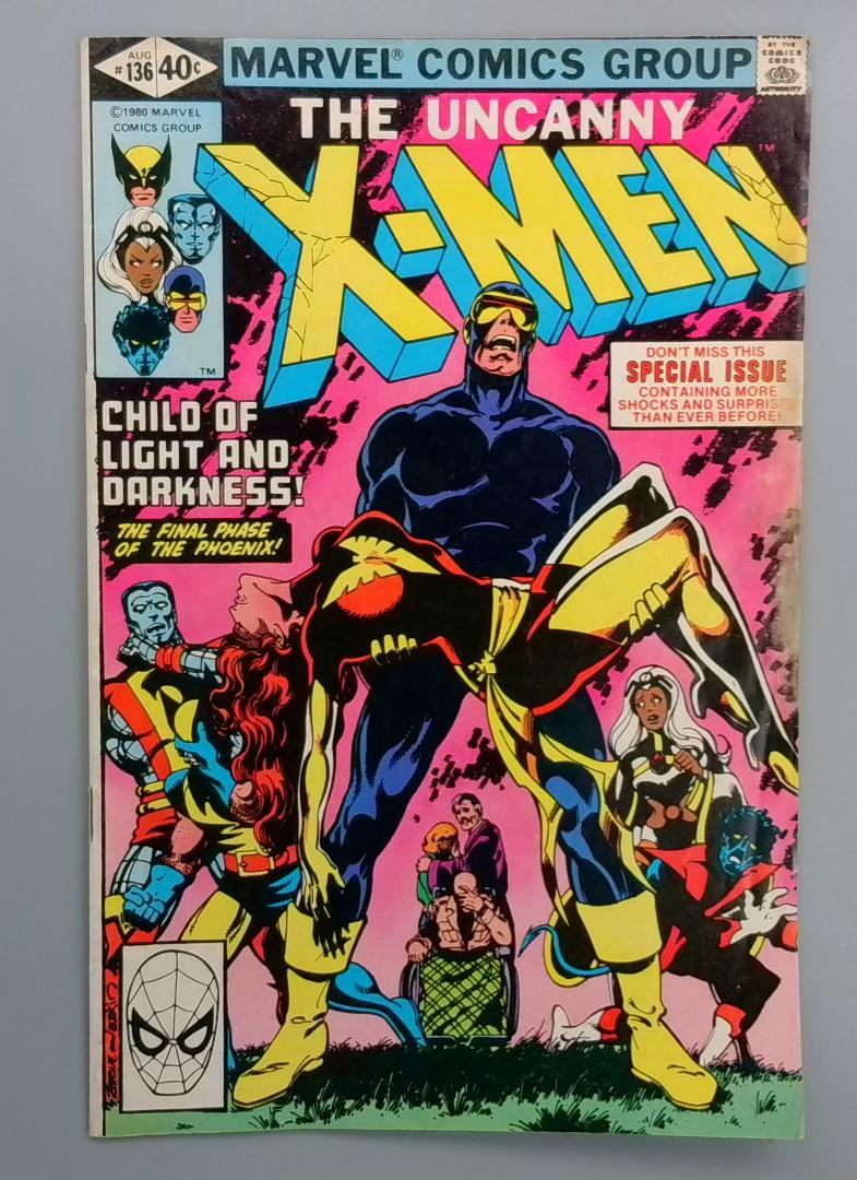 Uncanny X-Men #136, John Byrne Phoenix Saga, Marvel Comics, 1980