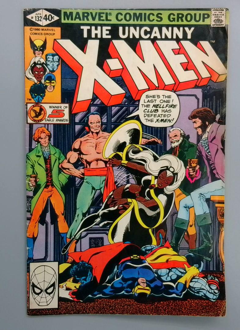 Uncanny X-Men #132, VG+ 1st Hellfire Club, John Byrne, Marvel Comics, 1980
