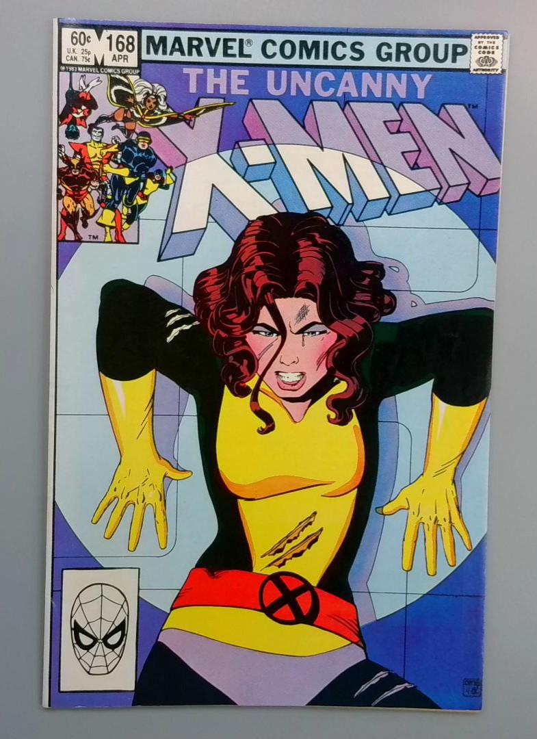 Uncanny X-Men #168, VF 1st Madelyn Pryor, Marvel, 1983