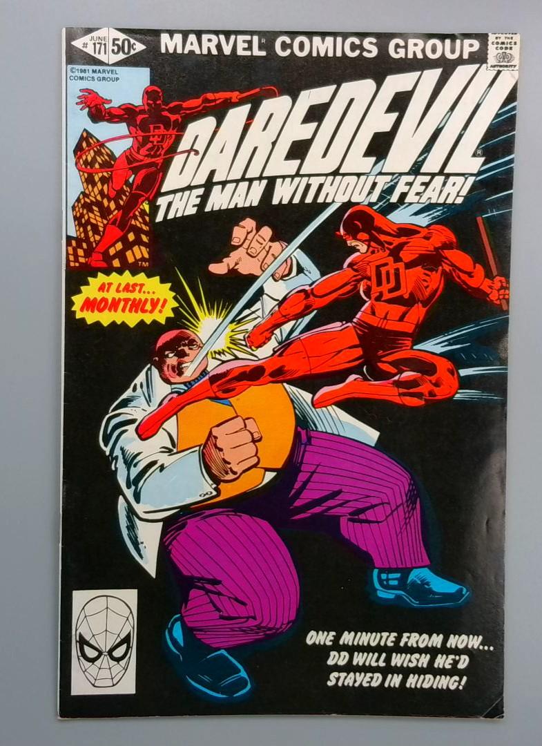 Daredevil #171, Frank Miller, Marvel Comics, 1981