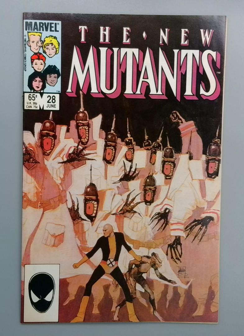New Mutants #28, VF Marvel, 1986