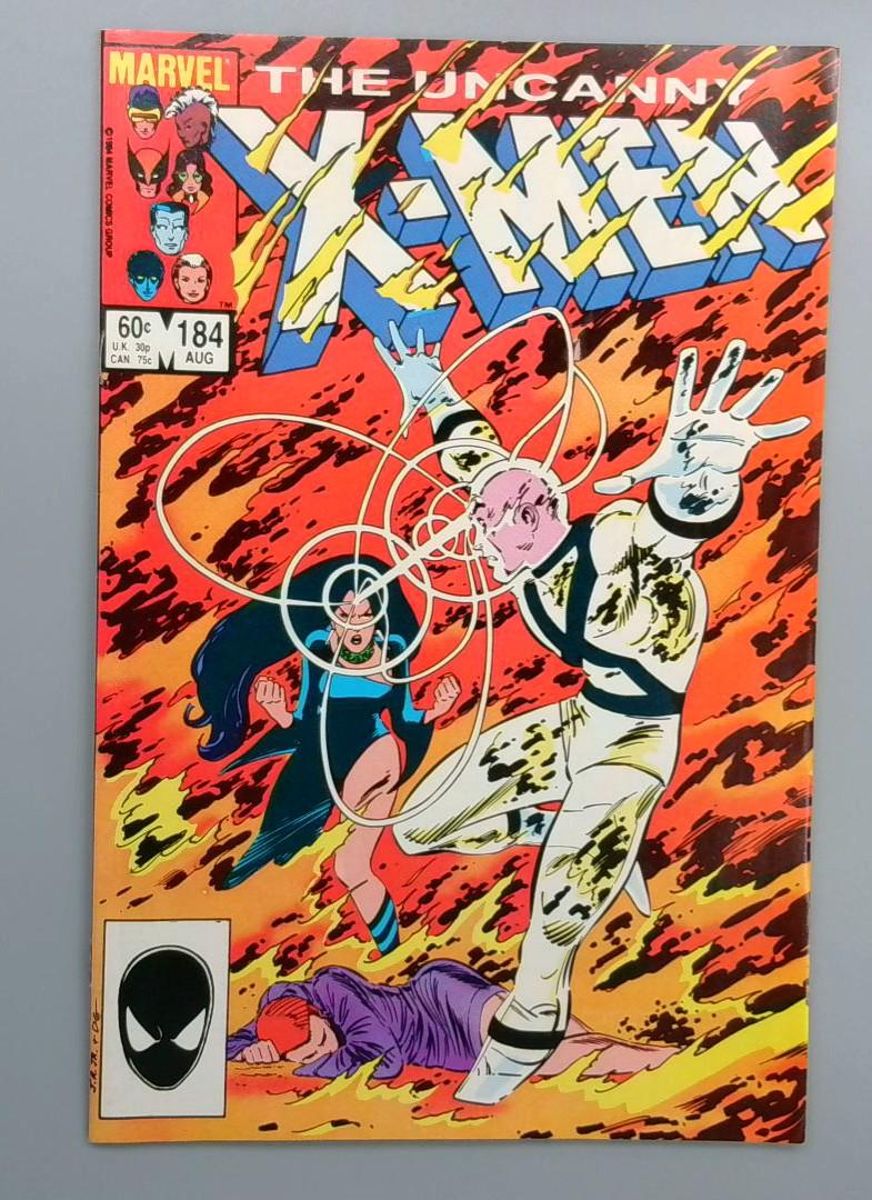 Uncanny X-Men #184, VF+ 1st Appearance of Forge, Marvel Comics, 1984