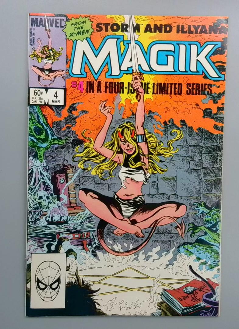 Magik #4, 1st Illyana as the Darkchylde, Marvel Comics, 1984