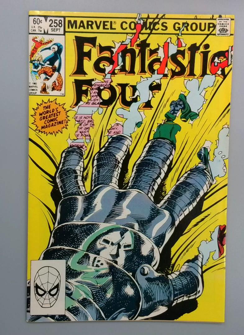 Fantastic Four #258, VF Dr. Doom, Marvel Comics, 1983