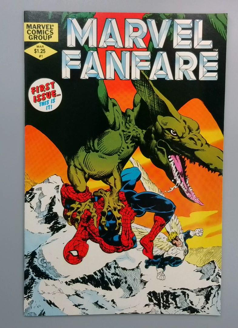 Marvel Fanfare #1, VF/NM First Issue, Marvel Comics, Mar 1982