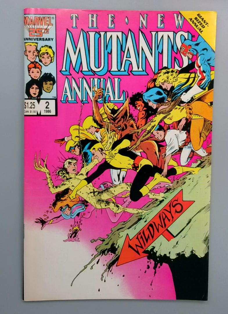 New Mutants Annual #2, 1st Psylocke Marvel Comics, 1986