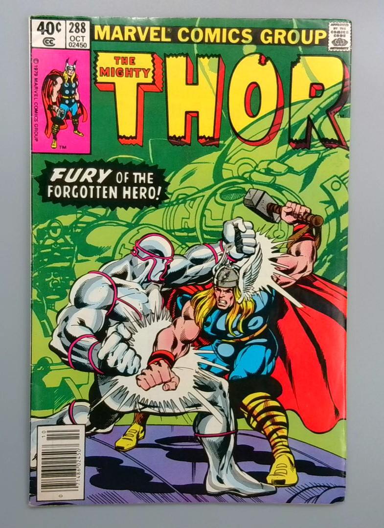 Thor #288, Fury of the Forgotten Hero, Marvel Comics Group, 1979
