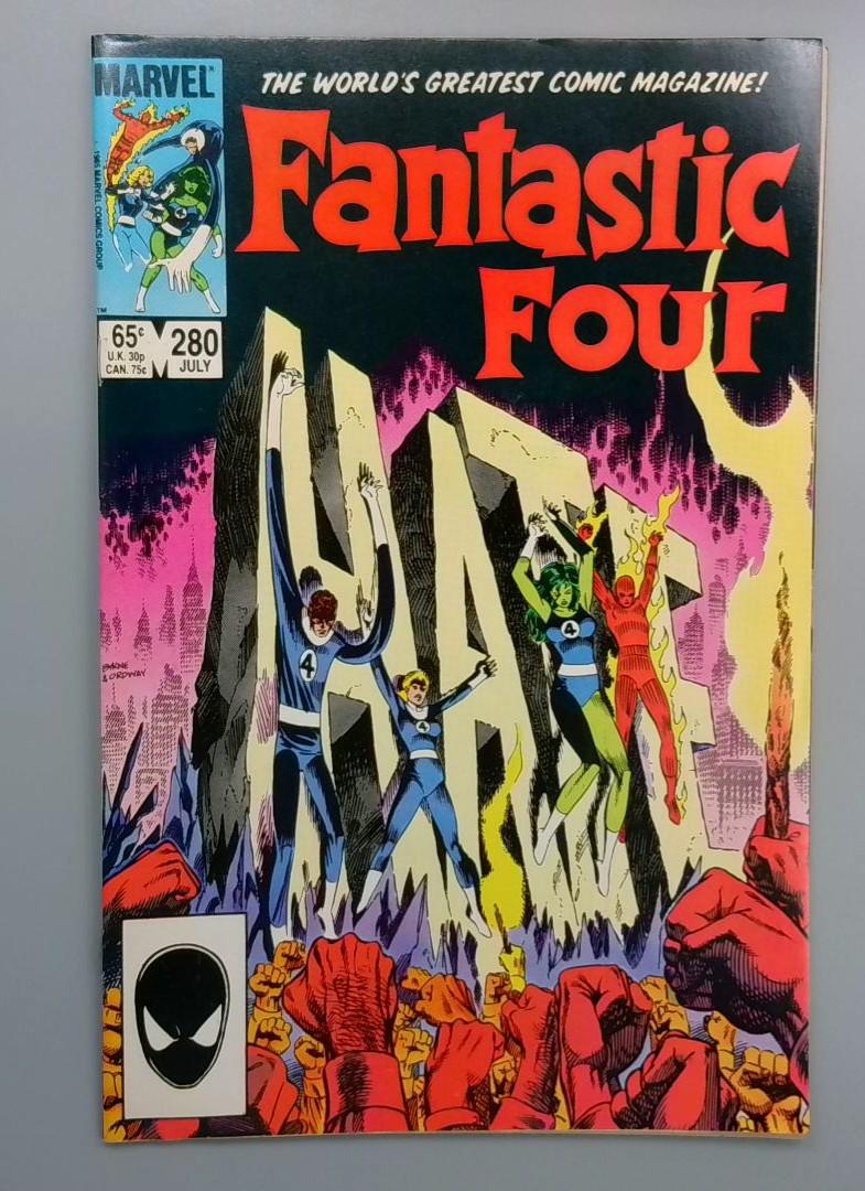 Fantastic Four #280, NM- 1st Malice, Marvel Comics, July 1985