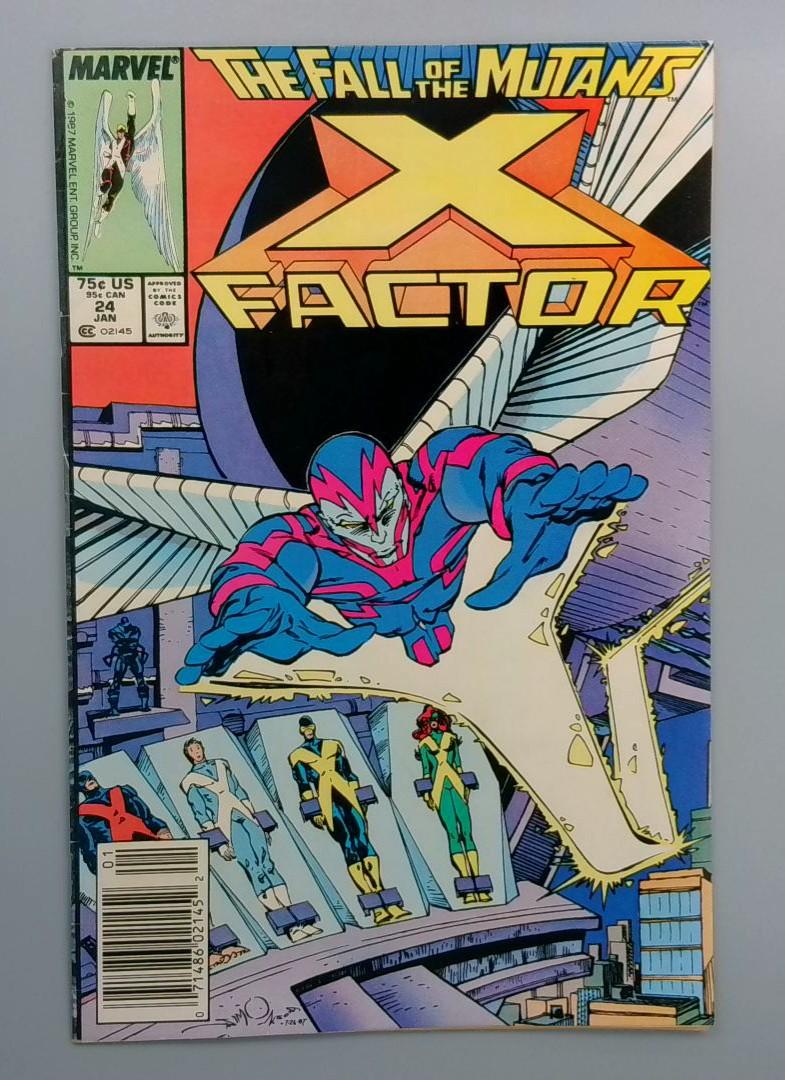 X-Factor #24, Newsstand 1st Archangel, Marvel, 1987